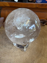 Clear Quartz Sphere SKU 25688