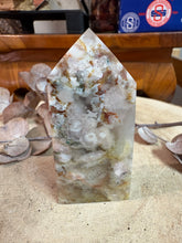 Flower Agate Obelisk SKU 24771