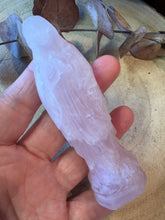 Rose Quartz Mother Mary Carving SKU 26834