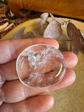 Clear Quartz Smooth Stone SKU 25463A