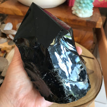 Black Obsidian Base Cut Point SKU 23033