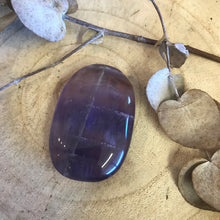 Purple Fluorite Palm Stone SKU 23054