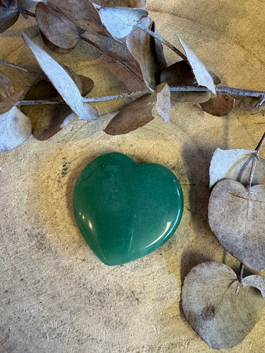 Green Aventurine Heart SKU 24050A