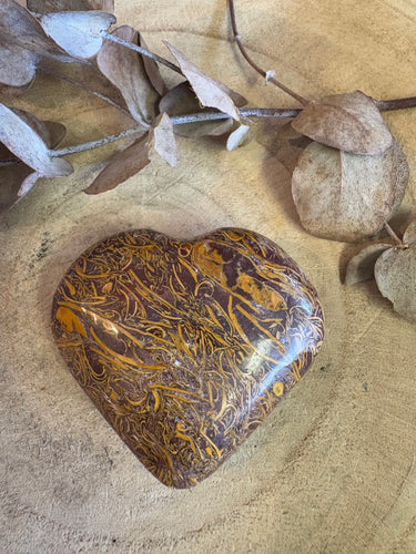 Calligraphy Jasper Heart SKU 24170