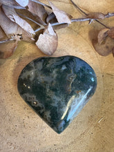 Moss Agate Heart SKU 24907