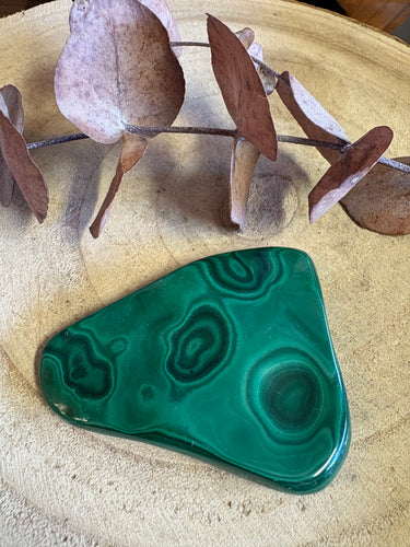 Malachite Polished Freeform SKU 26012