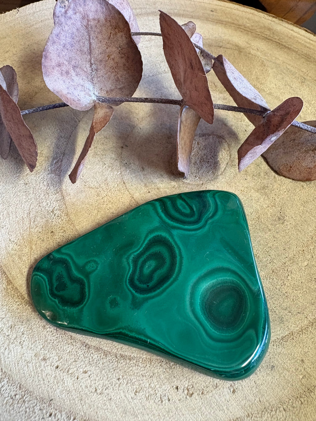 Malachite Polished Freeform SKU 26012