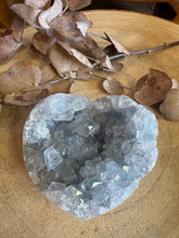 Celestite Cluster Heart SKU 24883