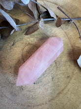 Rose Quartz Double Terminated Point SKU 24041