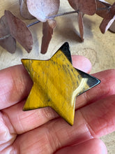 Tiger Eye Star Carving SKU 26207A