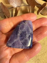 Chevron Amethyst Smooth Stone SKU 26132C