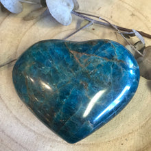 Blue Apatite Heart SKU 22487