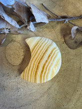 Orange Calcite Crescent Moon SKU 24940