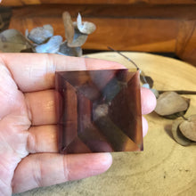 Yellow & Purple Fluorite Pyramid SKU 23457A