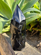 Black Obsidian Base Cut Point SKU 26194