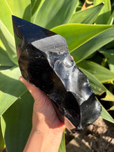 Black Obsidian Base Cut Point SKU 26194