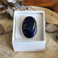 Sterling Silver Sodalite Ring SKU 23162