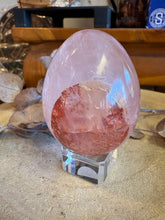 Hematoid Quartz Egg SKU 24912