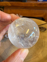 Clear Quartz Sphere SKU 24891