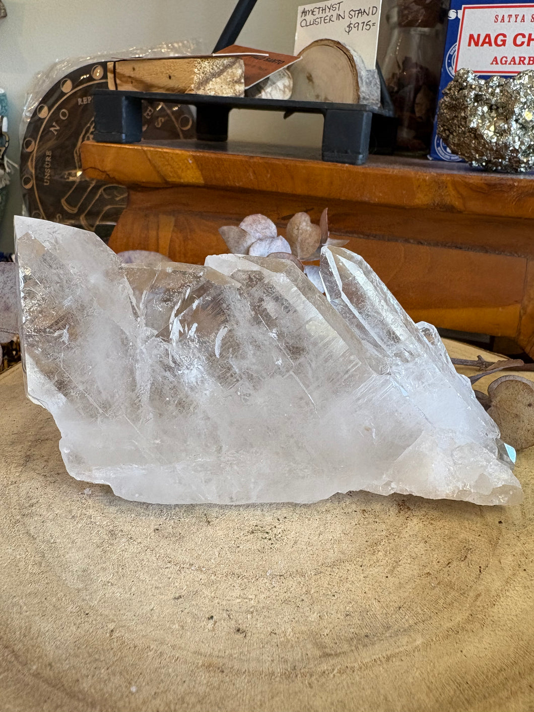 Clear Quartz Cluster SKU 24541