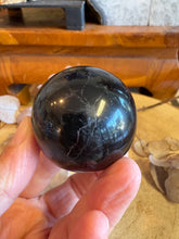 Black Tourmaline Sphere SKU 24552