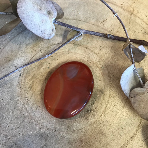 Carnelian Smooth Stone SKU 23052
