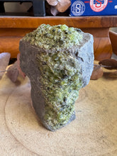 Peridot on Basalt Chunk SKU 26310