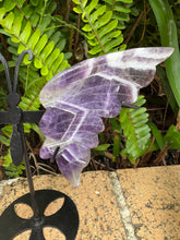 Chevron Amethyst Winged Butterfly SKU 25315B