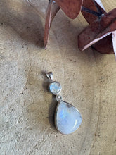 Entia Sterling Silver Rainbow Moonstone Pendant SKU 25795