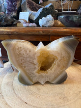 Druzy Agate Butterfly Carving SKU 27044