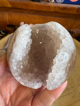 Clear Quartz Geode Sphere SKU 26166