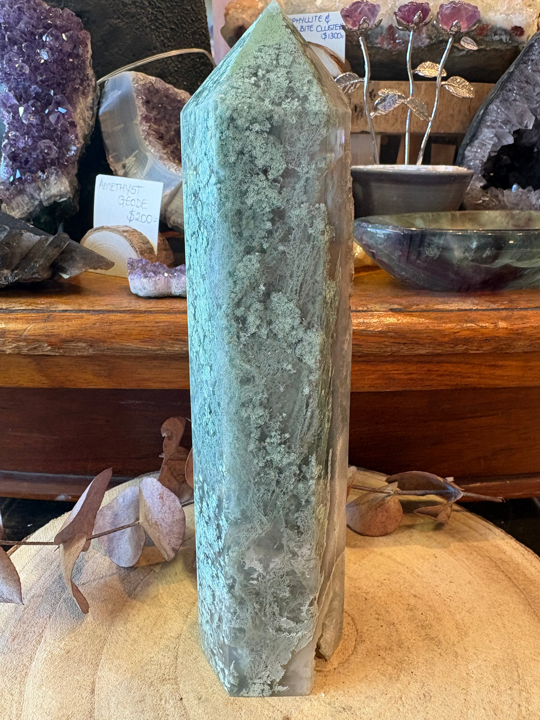 Moss Agate Point SKU 26838