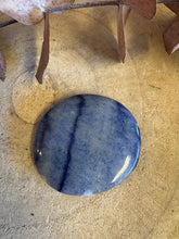 Blue Quartz Smooth Stone SKU 25601C