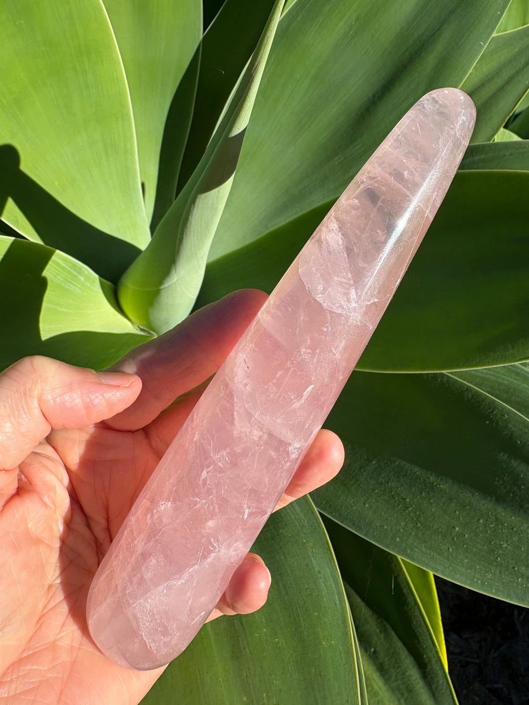 Rose Quartz Wand SKU 26317