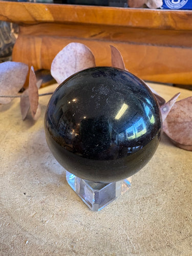 Black Tourmaline Sphere SKU 25833
