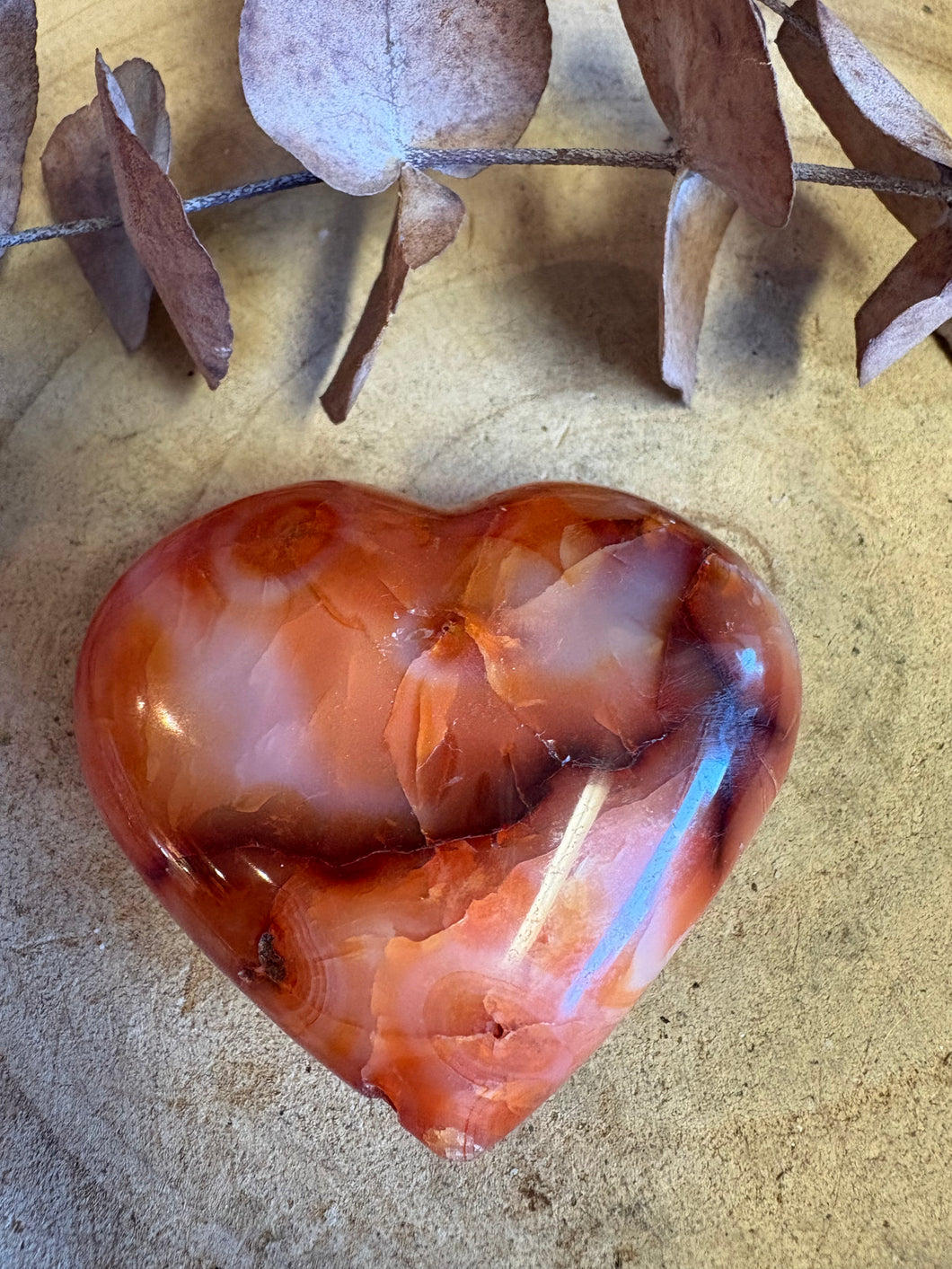 Carnelian Heart SKU 26104