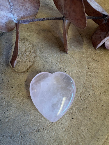 Rose Quartz Small Heart SKU 25654E