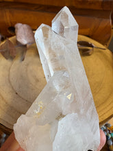 Clear Quartz Cluster on Stand SKU 26559