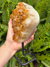 Citrine Polished Edge Cluster on Stand SKU 25387