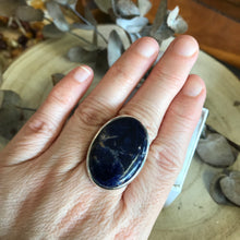 Sterling Silver Sodalite Ring SKU 23162