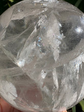 Clear Quartz Large Sphere SKU 26295