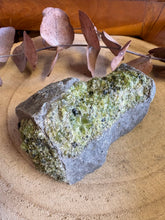 Peridot on Basalt Chunk SKU 26310