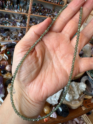 Entia Green Aventurine Beaded Necklace SKU 26034