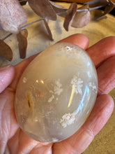 Flower Agate Palm Stone SKU 26078