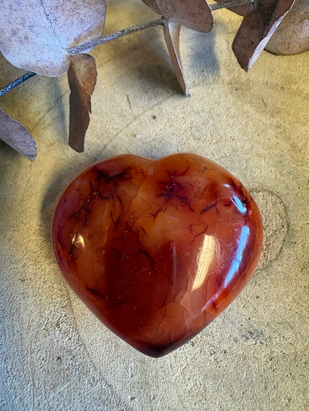Carnelian Heart SKU 26102