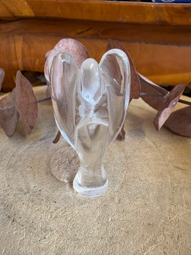 Clear Quartz Angel Carving SKU 25418B
