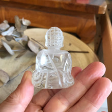 Clear Quartz Buddha Carving SKU 105