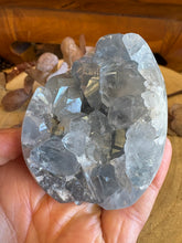 Celestite Cluster Egg SKU 25284