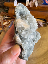 Chalcedony & Stilbite Standing Cluster SKU 25771