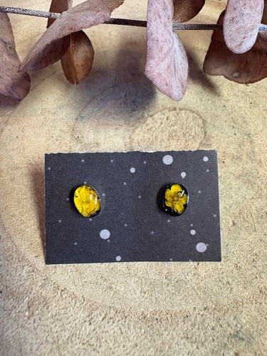 Sterling Silver Wildflower Stud Earrings SKU 26344A